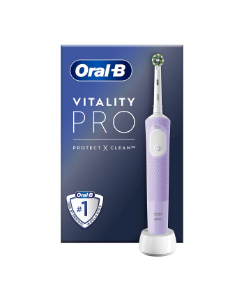Braun Oral-B Vitality Pro D103, Electric Toothbrush (violet/Kolor: BIAŁY, lilac violet)