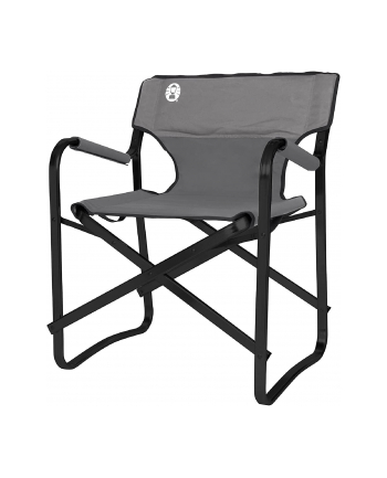 Coleman Steel Deck Chair 2000038340, camping chair (grey/Kolor: CZARNY)
