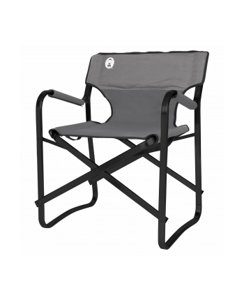 Coleman Steel Deck Chair 2000038340, camping chair (grey/Kolor: CZARNY)