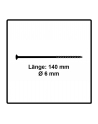 FISCHER chipboard screw Power-Fast II 6.0x140 countersunk (50 pieces, partial thread, galvanized) - nr 7