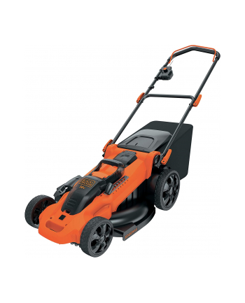 BLACK+D-ECKER cordless lawnmower CLMA4825L2, 36V (orange/Kolor: CZARNY, 2x Li-ion battery 2.5 Ah)