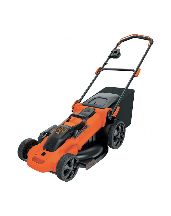 BLACK+D-ECKER cordless lawnmower CLMA4825L2, 36V (orange/Kolor: CZARNY, 2x Li-ion battery 2.5 Ah) główny