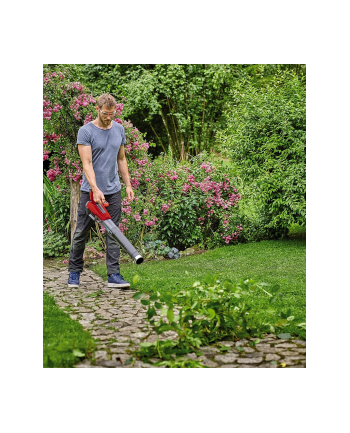 Einhell cordless leaf blower GP-LB 18/200 Li GK - solo, 18 volt, leaf blower (red/Kolor: CZARNY, without battery and charger, with gutter cleaning set)