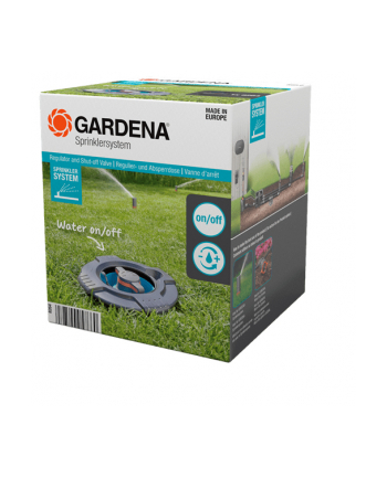 Gardena Sprinklersystem Regulating and Shut-off Box, Regulating Valve (grey) nr 1