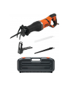 Black+Decker BES301K-QS reciprocating saw, saber saw (orange/Kolor: CZARNY, 750 watts, in case) - nr 1