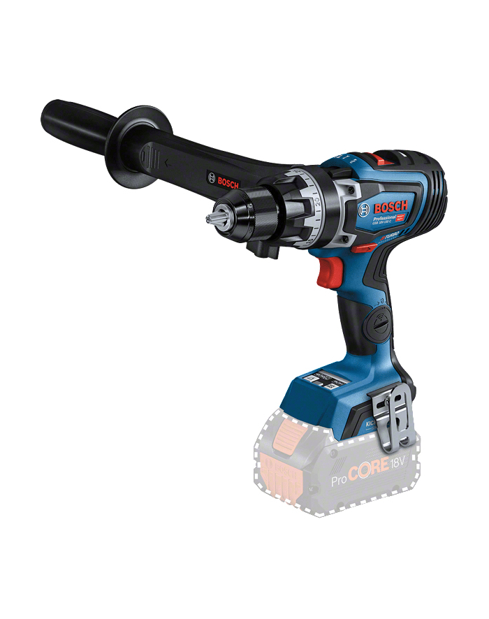 bosch powertools Bosch Cordless Impact Drill BITURBO GSB 18V-150 C Professional solo, 18V (blue/Kolor: CZARNY, without battery and charger) główny