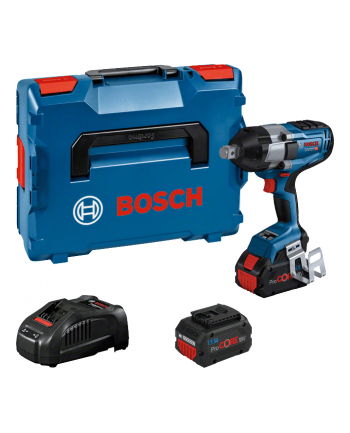 bosch powertools Bosch Cordless impact wrench BITURBO GDS 18V-1050 H Professional, 18V (blue/Kolor: CZARNY, 2x battery ProCORE18V 5.5Ah, 3/4 , in L-BOXX)