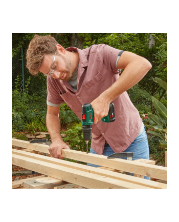 bosch powertools Bosch Cordless Impact Drill EasyImpact 18V-40 (green/Kolor: CZARNY, 2x Li-Ion battery 2.0Ah, case)