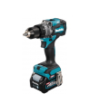 Makita Cordless impact drill HP001GD201 XGT, 40V (blue/Kolor: CZARNY, 2x Li-Ion XGT battery 2.5Ah, MAKPAC) - nr 1