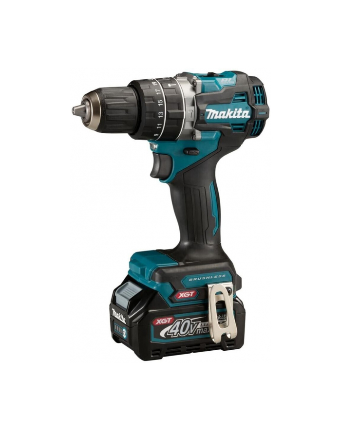 Makita Cordless impact drill HP002GA202 XGT, 40V (blue/Kolor: CZARNY, 2x Li-Ion XGT battery 2.0Ah, MAKPAC) główny