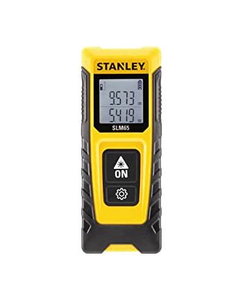 Stanley Laser Rangefinder SLM65 (yellow/Kolor: CZARNY, range 20 meters)