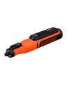 Black+Decker BCRT8IK-XJ multifunction tool, 7.2 volts (orange/Kolor: CZARNY, 52-piece accessories, in case) - nr 11