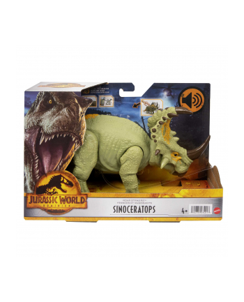 Mattel Jurassic World Roar Strikers Sinoceratops Toy Figure