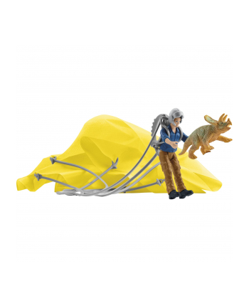 Schleich Dinosaurs Dino parachute rescue, play figure