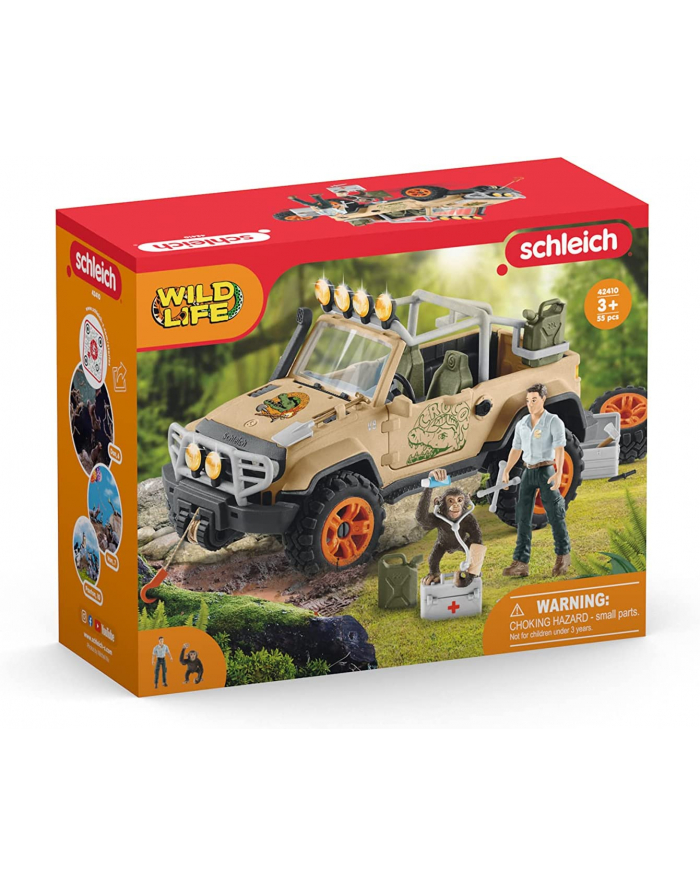Schleich Wild Life off-road vehicle with winch, play figure główny