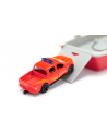 SIKU SUPER fire brigade work boat, toy vehicle (red/grey) - nr 10