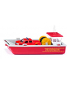 SIKU SUPER fire brigade work boat, toy vehicle (red/grey) - nr 1