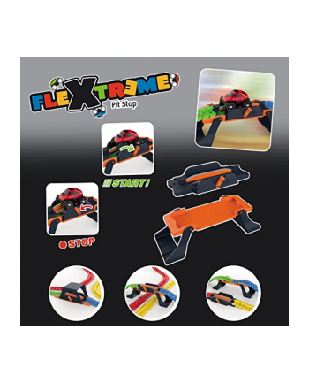 Smoby FleXtreme 2-in-1 PitStop, racetrack (grey/orange)