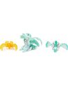 spinmaster Spin Master Bakugan Evolutions Power Up 3-Pack, Toy Figure (with a Platinum Series Bakugan (Haos Nillious) and 2 Nanogan (Pyrus Chrysalin, Haos Riptide)) - nr 5