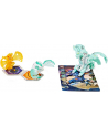 spinmaster Spin Master Bakugan Evolutions Power Up 3-Pack, Toy Figure (with a Platinum Series Bakugan (Haos Nillious) and 2 Nanogan (Pyrus Chrysalin, Haos Riptide)) - nr 9