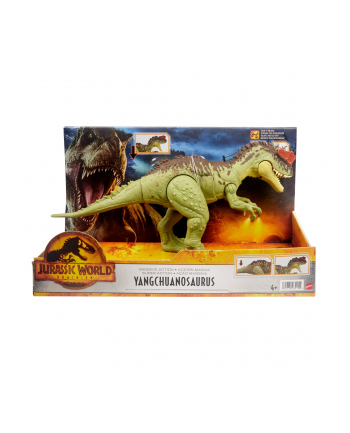 Mattel Jurassic World Massive Action Yangchuanosaurus Mini-Play Figure