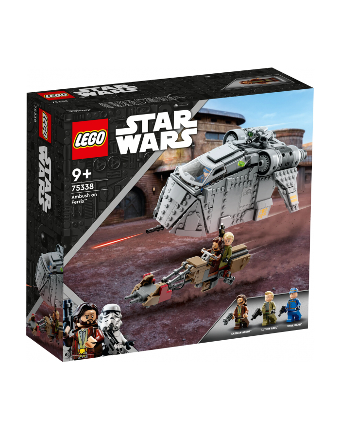LEGO 75338 Star Wars Attack on Ferrix Construction Toy (Andor Set, with Mobile Tac-Pod, Speeder Bike and 3 Minifigures) główny