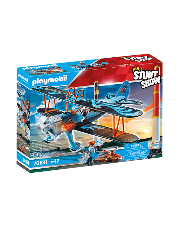 Playmobil Biplane Phoenix aerobatics show 70831 główny
