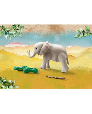 PLAYMOBIL 71049 Wiltopia Young Elephant Construction Toy