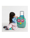 Affenzahn childrens suitcase Eluise Owl, trolley (turquoise/pink) - nr 4
