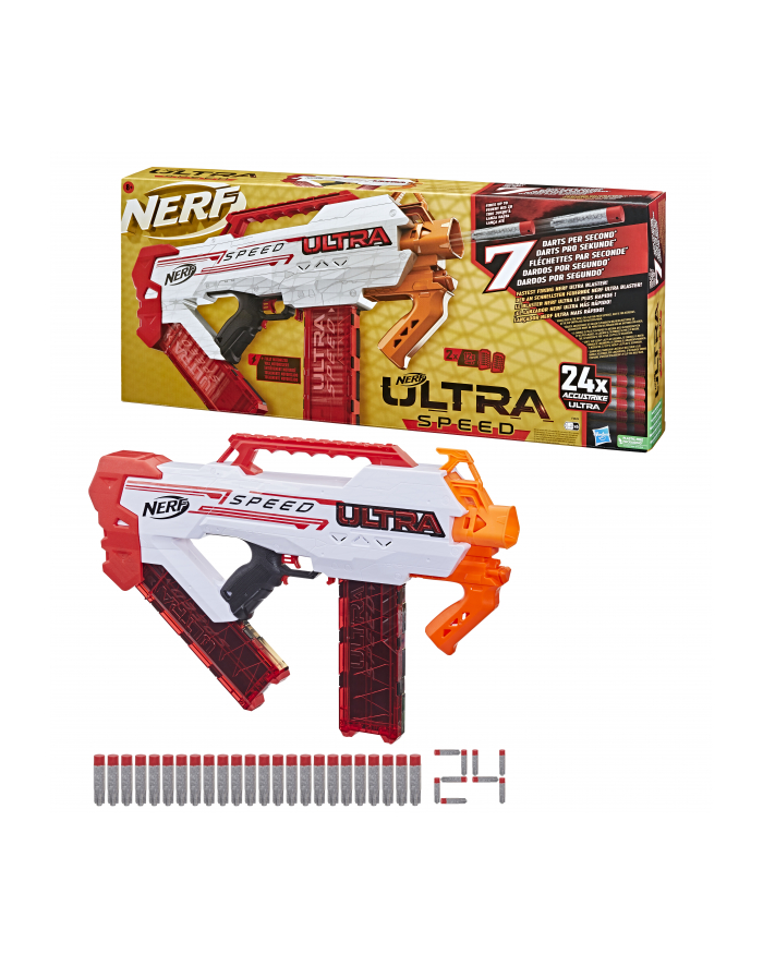 Hasbro Nerf Ultra Speed, Nerf Gun (blue-grey/orange) główny