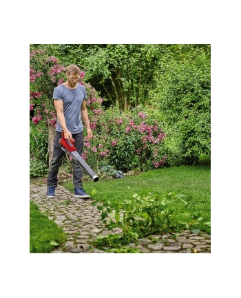 Einhell cordless leaf blower GP-LB 18/200 Li GK - solo, 18 volt, leaf blower (red/Kolor: CZARNY, without battery and charger, with gutter cleaning set)