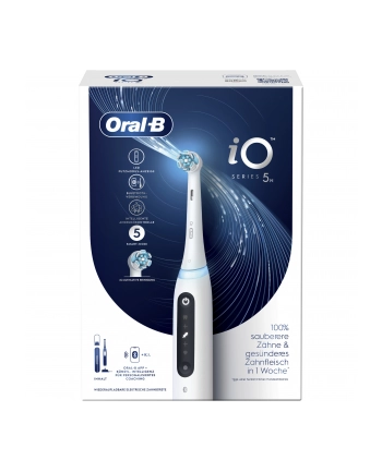 Braun Oral-B iO Series 5, electric toothbrush (quite Kolor: BIAŁY)