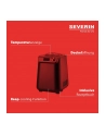 Severin compact ice cream machine ' yoghurt maker EZ 7407 (Kolor: CZARNY (matt) / silver) - nr 4
