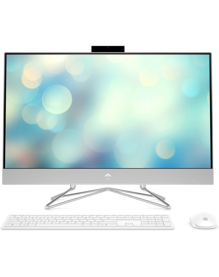 Komputer AIO HP 27 27''/i5-1135G7/8GB/SSD512GB/IrisXe/W10 White główny