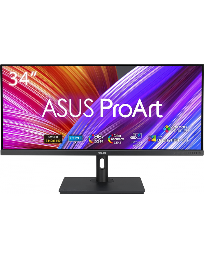 Monitor Asus 34'' ProArt Display PA348CGV 2xHDMI DP 4x USB 3.0 USB-C głośniki główny