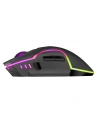 Mysz bezprzewodowa Defender ONESHOT GM-067 optyczna 3200dpi czarna RGB AKUMULATOR 7 przycisków Gaming - nr 2