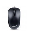 Mysz przewodowa Genius DX-110 Calm Black 1000 DPI - nr 1