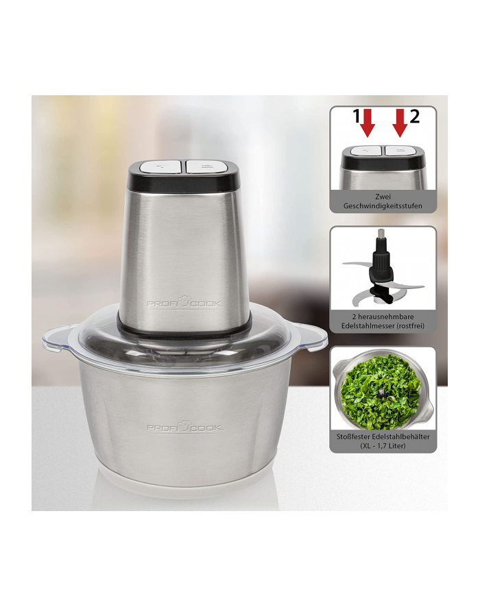 ProfiCook Multi-Chopper MZ 1227 (stainless steel) główny