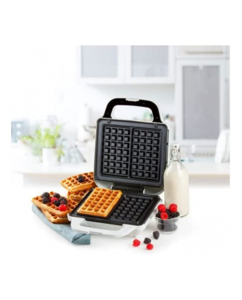 domo elektro Domo Tasty Waffle XL, waffle maker (Kolor: BIAŁY/stainless steel)