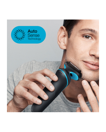 Braun Series 5 51-M1000s, razor (Kolor: CZARNY/turquoise)