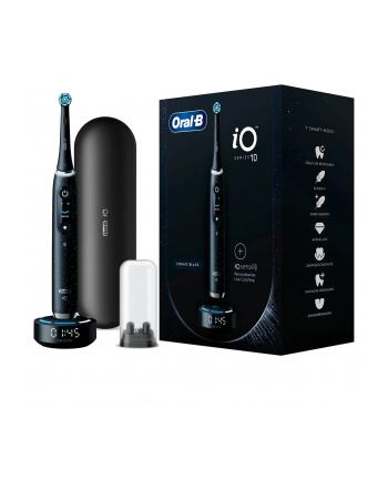 Braun Oral-B iO Series 10, electric toothbrush (Kolor: CZARNY, cosmic Kolor: CZARNY)