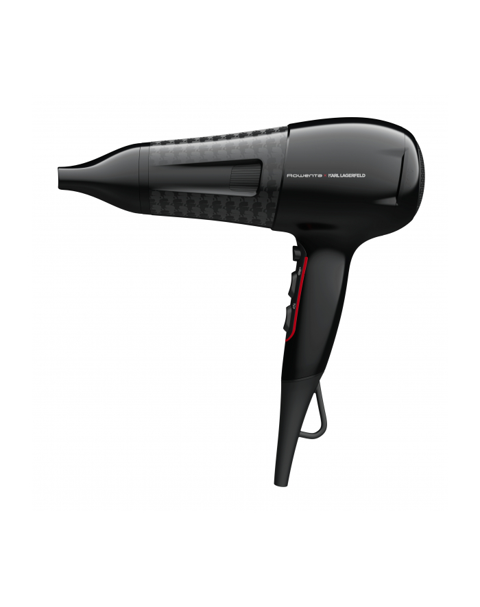 Rowenta x KARL LAGERFELD Powerline CV 591L, hair dryer (Kolor: CZARNY/red) główny