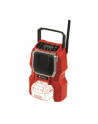 Einhell TC-RA 18 Li BT - Solo, construction site radio (red/Kolor: CZARNY, Bluetooth) - nr 3