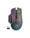 Mysz bezprzewodowa Defender ONESHOT GM-067 optyczna 3200dpi czarna RGB AKUMULATOR 7 przycisków Gaming - nr 1