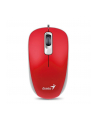 Mysz przewodowa Genius DX-110 Passion Red 1000 DPI - nr 1