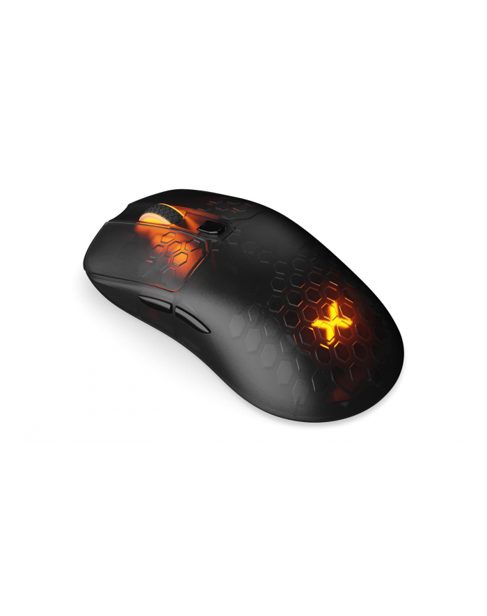 Mysz bezprzewodowa KRUX Gaming Mouse Gloom PRO Wireless optyczna czarna główny