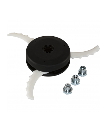 Makita 3-tooth blade head plastic 255mm, replacement blade