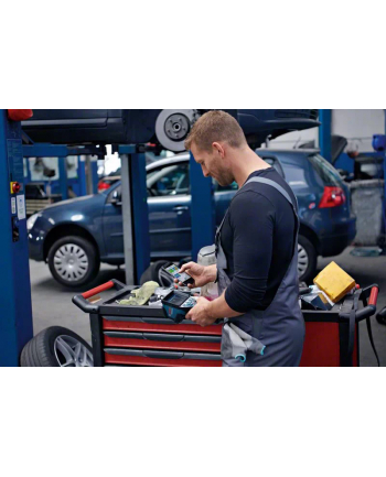 bosch powertools Bosch thermal imaging camera GTC 600 C Professional, 12V, thermal detector (blue/Kolor: CZARNY, Li-ion battery 2.0Ah, L-BOXX)