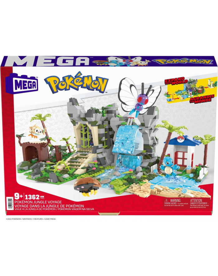 megabloks Mattel Pokémon Ultimate Jungle Expedition Construction Toy główny