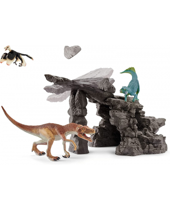 Schleich Dinosaur set with cave, play figure